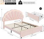 HIFIT Queen Upholstered Smart LED Bed Frame - Image 2