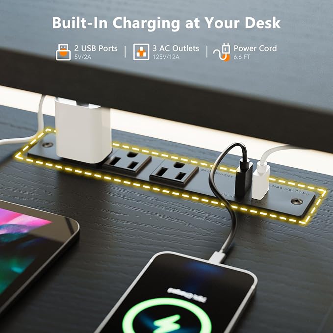 OffiGo U Shaped Electric Standing Desk - Image 8