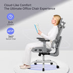 Ergonomic Office Chair with 3D Headrest, Computer Chair with Adjustable - Image 9