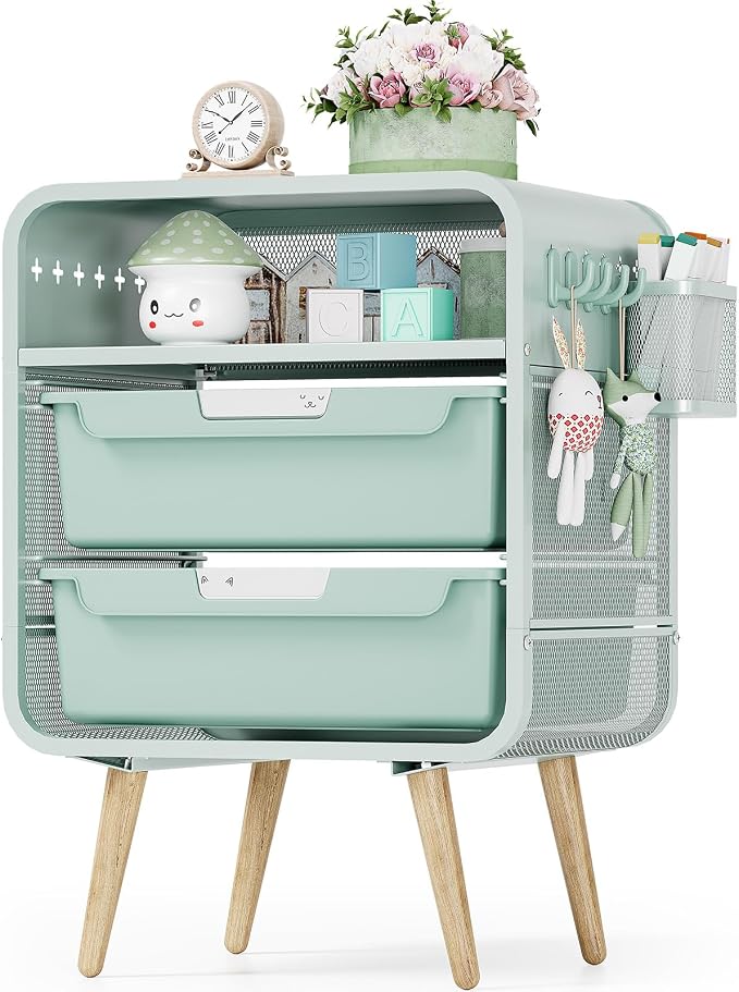 SYKIARIOL Kids Nightstand, Cute End Table - Image 8
