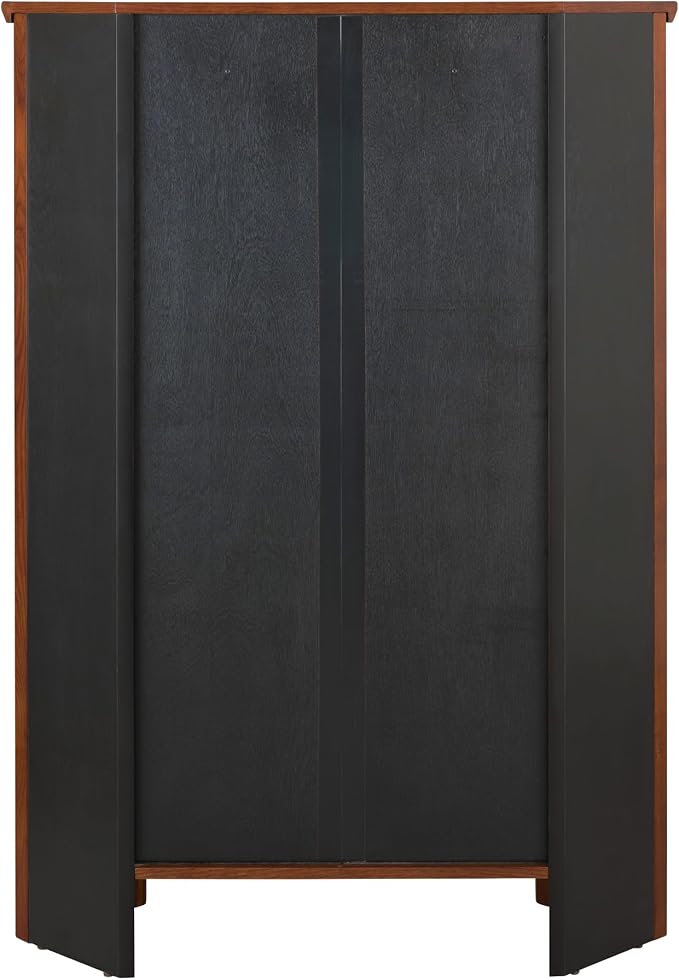 Leick Home 82263 Mission Mantel Height Corner Bookcase - Image 4