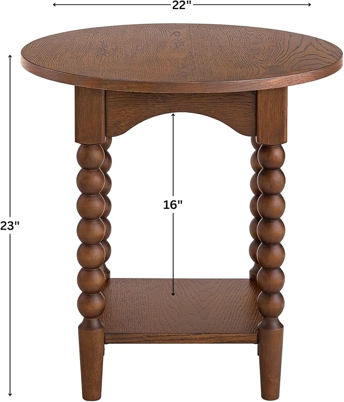 Pembroke 22” Round Cottage End Table - Image 2