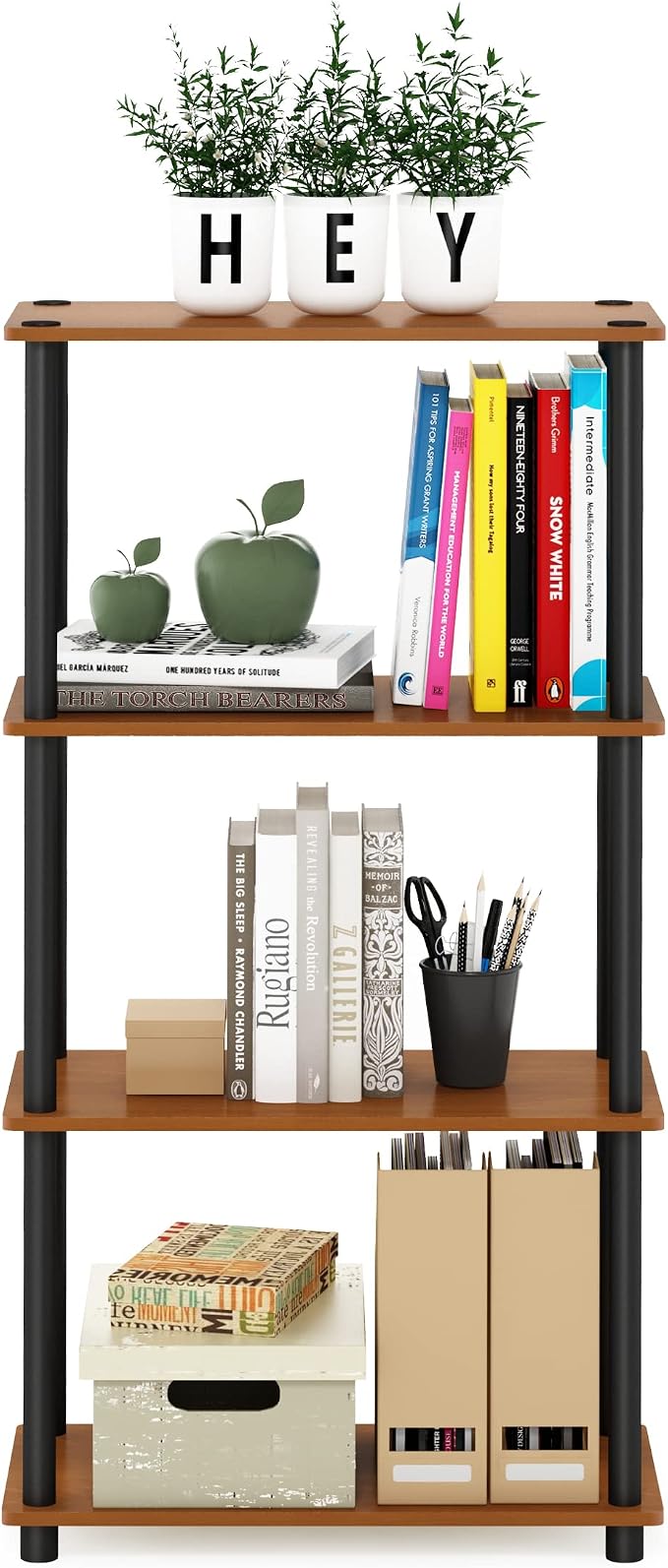 Furinno Turn-N-Tube 4-Tier Multipurpose Shelf Display Rack - Image 7