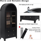 71" Arched Storage Cabinets - Image 6