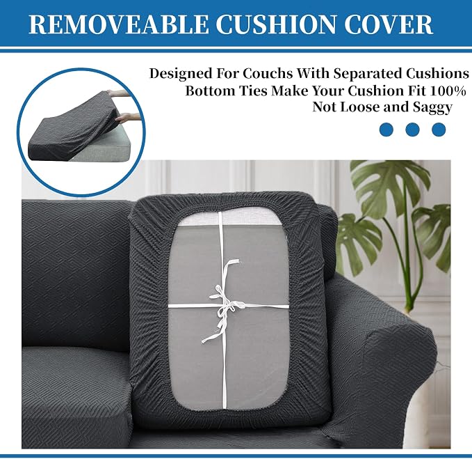 XINEAGE 2026 New 2 Pieces Chair Covers - Image 6