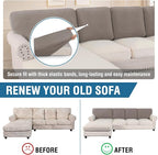 H.VERSAILTEX Backrest Cushion Covers Sectional Couch Back Cushion Covers - Image 5