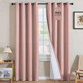 H.VERSAILTEX Linen Curtains 100% Blackout Curtains by HVERSAILTEX