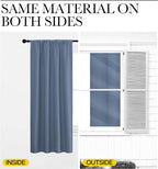 NICETOWN Blackout Curtains for Living Curtains, Home Decoration Solid Thermal - Image 6