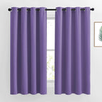 NICETOWN Blackout Curtains 63 inches Long, Grommet Window Treatment Energy by NICETOWN