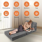 Foldable Sofa Bed for Adults Comfy Folding Sofa Bed, Convertible Sleeper Sofa - Image 8