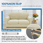 XINEAGE New 4 Pieces Extra Large Couch Covers - Image 7