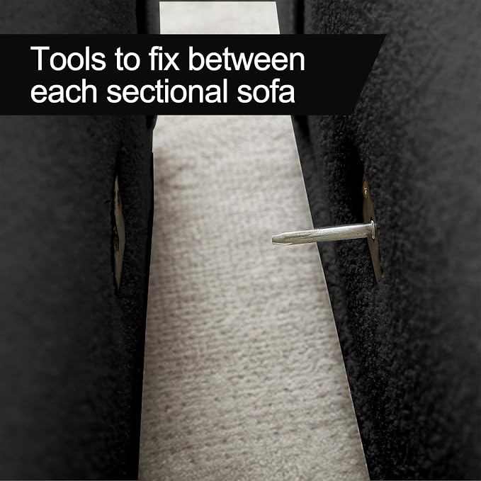 L Shaped Modular Sectional Couch - Image 5