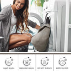 TAOCOCO 100% Waterproof Recliner Sofa Covers 3 Seater Split Couch Covers - Image 7