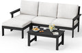 SERWALL Outdoor Sectional Sofa Set, 5-piece Outdoor Modula Couch Set by SERWALL