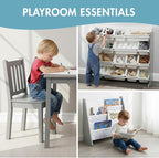 Humble Crew Kids Bookshelf, 4-Tier Front-Facing Book Display Organizer - Image 7