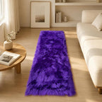 EasyJoy Faux Sheepskin Rug, Fluffy Faux Fur Rug, Ultra Soft Shag Area Rug by EasyJoy