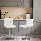DUMOS Bar Stools Set of 2, 24 inch Counter Height Bar Stools, Upholstered by DumosLifestyle