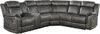 Lexicon Reclining Sectional Couches - Image 6
