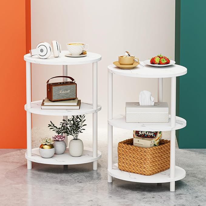 Small Round Side Table by RISWER