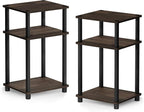 Furinno Just 3-Tier Turn-N-Tube End Table / Side Table / Night Stand / Bedside - Image 6