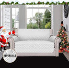 Easy-Going Reversible Couch Cover, 2 Cushion Sofa, Water Resistant Furniture Mat - Image 2