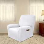 PureFit Stretc Recliner Chair Covers Fleece Soft Couch Covers - Image 2