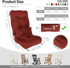Rocking Chair Cushions with Pillow, Waterproof and Fade-Resistant Thicken - Image 2