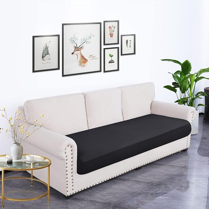 Waterproof Couch Cushion Covers, Stretch Sofa Seat Slipcovers | Stretch Fabric - Image 7