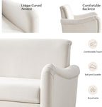 EcoHarbor Living 50.5" Mid-Century Modern Couch, Upholstered Sofa - Image 6