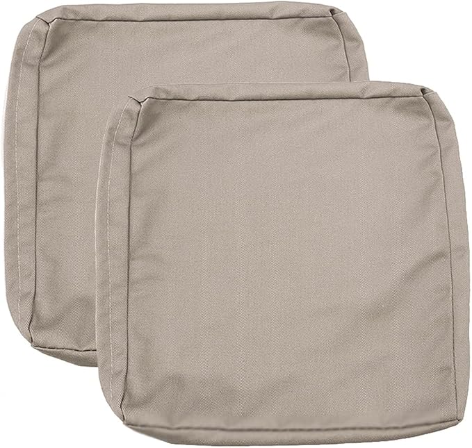 Sqodok Outdoor Cushion Covers 25x25 inch, Wicker Chair by Sqodok
