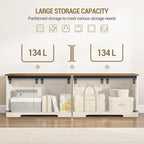 Hzuaneri 59" Storage Chest, Large Storage Trunk - Image 5