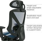 STAPLES Ergonomic Task Chair, Lumbar Support - Image 4