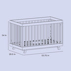 Storkcraft Beckett 3-in-1 Convertible Crib – GREENGUARD Gold Certified - Image 9