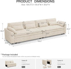 Belffin Large Modular Sectional Sofa - Image 2