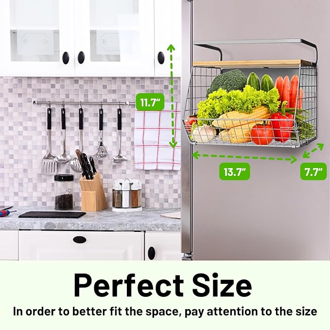 Ofiray-home Magnetic Fridge Shelf - Image 5