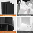 Aheaplus Rotating Bookshelf, 360 Revolving Bookshelf Tower - Image 7