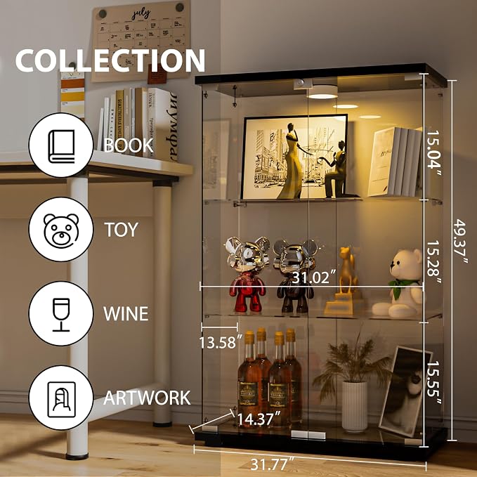 FANYUSHOW Glass Display Cabinet - Image 2