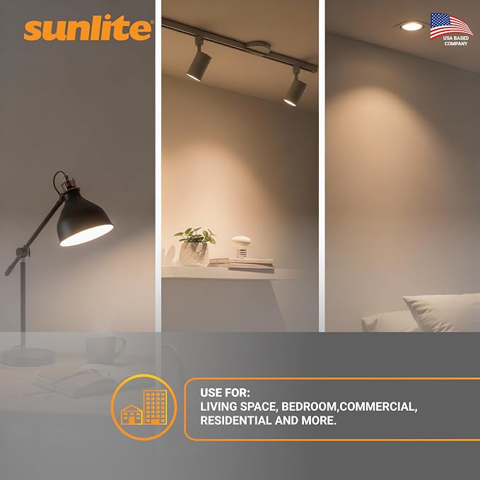 Sunlite LED R14 Mini Flood Light Bulbs, 4 Watts, 250 Lumens, Medium Base - Image 6