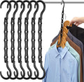 AMKUFO Hangers-Space-Saving 8 Pack Space-Saver, College-Dorm-Room-Essentials by AMKUFO