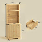 SEDETA 2 Drawer File Cabinet - Image 2