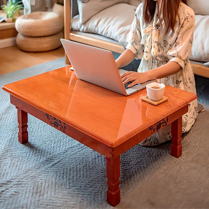 Computer Desk, Vanity Desk, Bedside Tables, Korean Solid Folding Low Table - Image 5