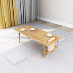 WoodShine Mid Century Modern Mini-Swing Wooden Coffee/Tea Table, Japanese Low - Image 7