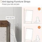 WAMPAT Farmhouse Nightstand - Image 5