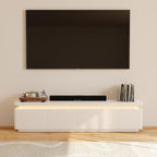 POVISON Fully Assembled 71" Mid-Century Modern TV Stand - Image 2
