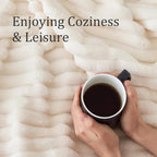 BEDELITE Ribbed Twin Blanket for Couch & Bed, Warm Yet Lightweight, Ribbed - Image 4