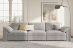 EASE MOOSE Sectional Modular Sofa, Comfty 3 Seat Cloud Couch, FSC Certified - Image 4
