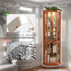 Corner Display Curio Cabinets - Image 4