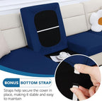 Milk Silk Couch Cushion Covers, Sofa Covers - Image 4