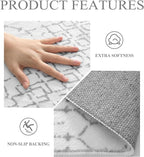 Lahome Moroccan Circle Rug 6Ft Washable Large Round Area Rugs - Image 5