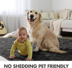 5x7 Ft Shag Area Rug for Bedroom, Ultra Soft Fluffy Furry Rugs for Living Room - Image 7